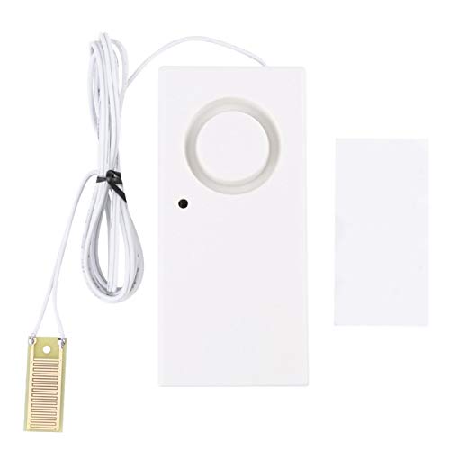 Alarma de Sensor de Agua, Detector de Sensor de desbordamiento de Agua Sistema de Alarma de Fuga de Agua de 120 dB