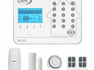 Alarma doméstica inalámbrica Atena, Seguridad LKM, gsm, WiFi, PSTN, Alarma gestionada en Remoto con sensores inalámbricos de 433Mhz.
