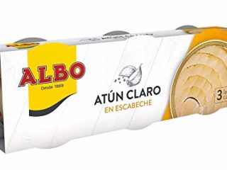 Albo Atún Claro en Escabeche, 3 x 92g