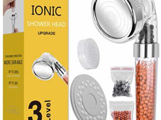 Alcachofa de Ducha, Magichome Cabezal de Ducha, 3 Modos Cabezal Ducha, Grifo Ducha con Alta Presiòn, Ahorro de Agua de Ducha Ionica Desmontable Portátil Cabeza de Ducha