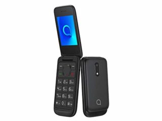 Alcatel 2053D - Teléfono Móvil Dual SIM de 2.4" (2G, RAM de 4 MB, Cámara VGA de 1.3 MP), Bluetooth, Negro [Versión ES/PT]