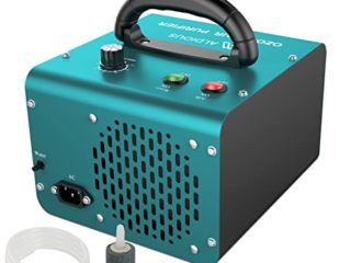 ALDIOUS Generador de Ozono 28,000 mg/h Modo Aire y Agua, Purificador de Aire Ozono Industrial Ozonizador con Temporizador para Agua, Frutas, Abitaciones, Oficina, Restaurantes, Cafeterías, Hotel