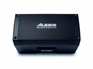 Alesis Strike Amp 8 - Altavoz amplificado, amplificador para batería electrónica de 2000 W con woofer de 8’’, ecualizador de contorno e interruptor de desconexión de tierra