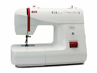 ALFA 720+ Máquina de Coser, Compuesto, Blanco, 30x19x41 cm