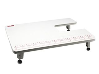 Alfa Mesa de Extensión para Máquina de Coser, Blanco, 28.5x40.5x3 cm