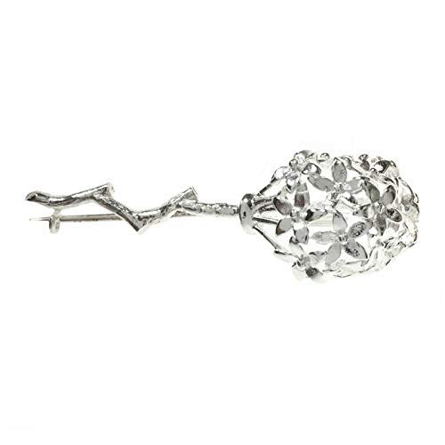 Alfiler Biznaga de Málaga Plata de Ley 925 - Broche biznaga malagueña