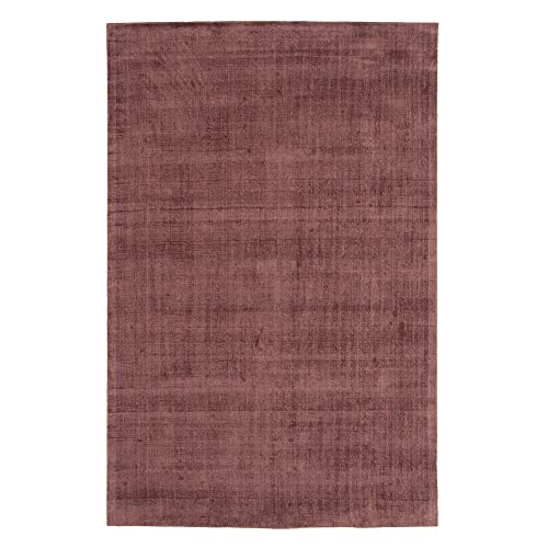Alfombra de salón Envejecida Malva de poliéster de 200x300 cm - LOLAhome