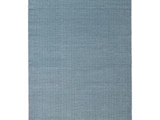 Alfombra LANGSTED de pelo bajo, azul claro60x90 cm