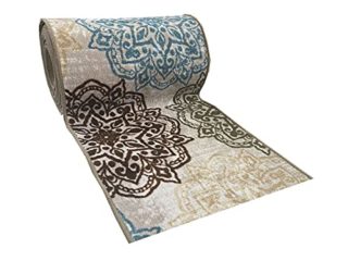 Alfombra Pasillera por Metros rosetones 715sp44