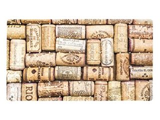 Alfombrilla antideslizante para bañera de bebé, antideslizante, con ventosas, corchos de vino, bañeras, masaje, ducha