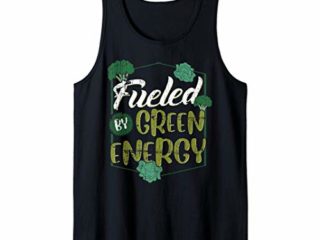 Alimentado por vegetales Frutas Vegetarianos Vegetarianos An Camiseta sin Mangas