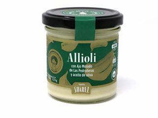 Allioli con Ajo Morado y Aceite de Oliva - Familia Suárez - Tarro 135 gr