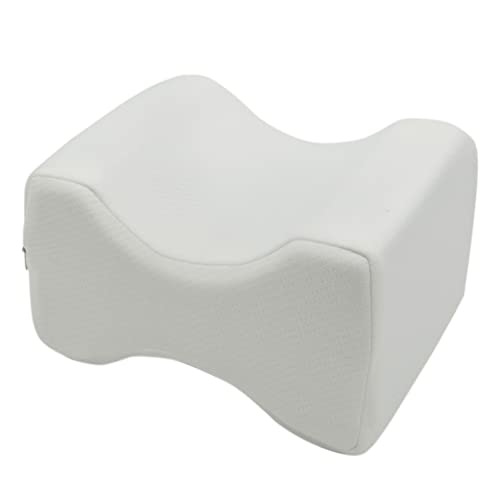 Almohada ortopédica para piernas y rodillas para dormir de látex con bolsa terapéutica para aliviar el dolor de la ciática y tomar la postura correcta, durante la noche y el descanso.