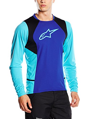 Alpinestar Cycling Camiseta Manga Larga Drop 2 BLU/BLU Chiaro S