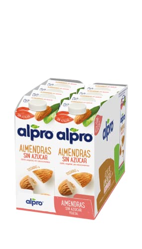 Alpro Bebida Vegetal de Almendras sin azucar 8x1L
