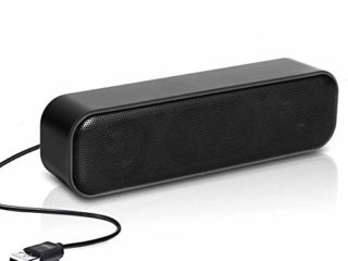 Altavoz de computadora, altavoces USB para ordenador, mini barra de sonido, altavoz USB, altavoz portátil, sonido estéreo, barra de sonido USB para ordenador, tabletas, escritorio