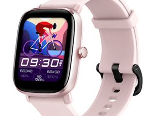 Amazfit GTS 2 Mini New Version Smartwatch Fitness Tracker Pantalla AMOLED de 1.55" GPS 68 Modos deportivos 14 días de duración de la batería Monitor de frecuencia cardíaca sueño estrés y SpO2 Alexa