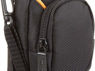 Amazon Basics Bolsa de cámara para cámaras compactas, tamaño mediano