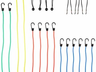 Amazon Basics - Cuerda elástica - Paquete de 24