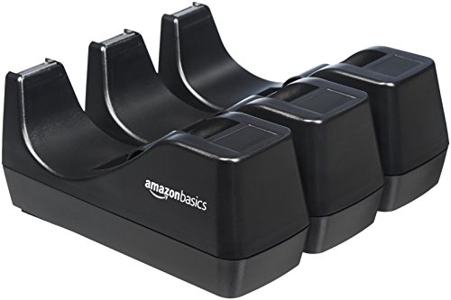 Amazon Basics – Dispensador de cinta adhesiva, Juego de 3
