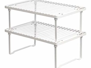 Amazon Basics - Estantes de cocina apilables para almacenaje