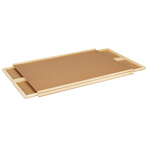 Amazon Basics - Tabla extragrande para rompecabezas de 1500 piezas y organizador con cuatro cajones deslizantes