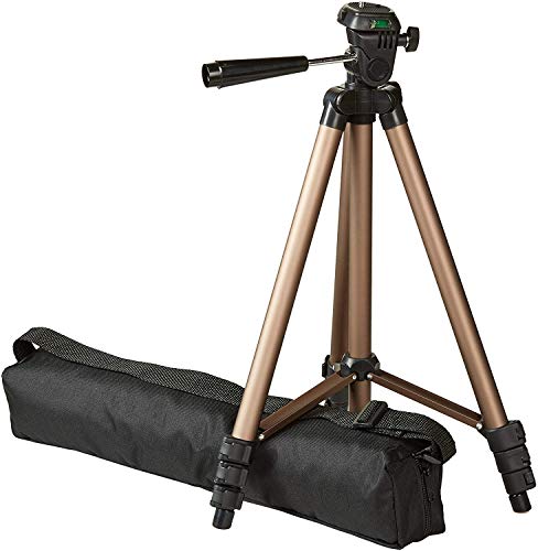 Amazon Basics - Trípode ligero de 127 cm con funda