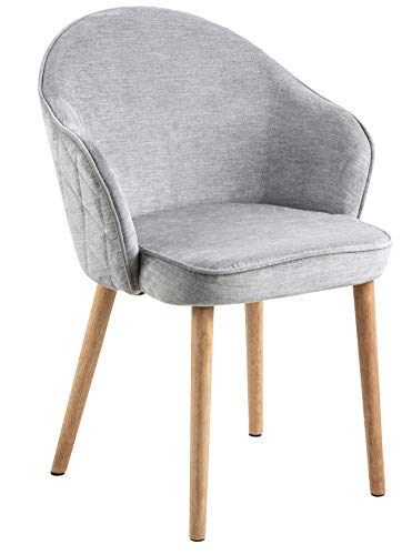 Amazon Brand - Movian Sils - Silla de comedor, 46,5 x 63 x 80 cm, gris