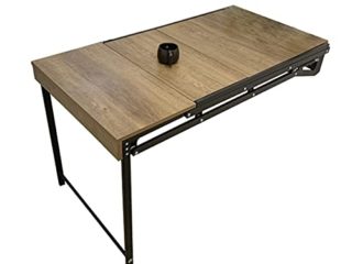 AMDHZ Mesa Abatible de Pared, Proposito Doble Escritorio Pared Plegable, Mesa Plegable Madera para Balcón/Apartamento Pequeño/Cocina/Estudiar/Estante/Puesto de Flores/Mesa de Bar (Color : A)