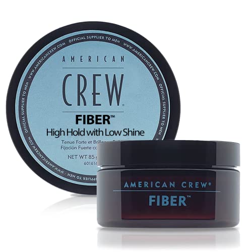 American Crew Fiber Cera Pelo Hombre, Moldeadora, Fijación Fuerte y Brillo Suave, 85 g