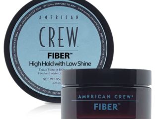 American Crew Fiber Cera Pelo Hombre, Moldeadora, Fijación Fuerte y Brillo Suave, 85 g