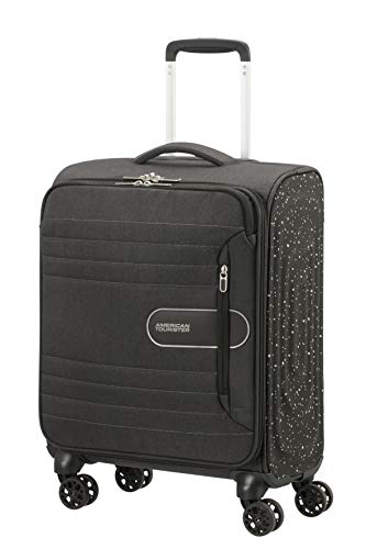 American Tourister Sonicsurfer Lifestyle - Spinner Equipaje de Mano, 55 cm, 40 l, Negro (Black Speckle)