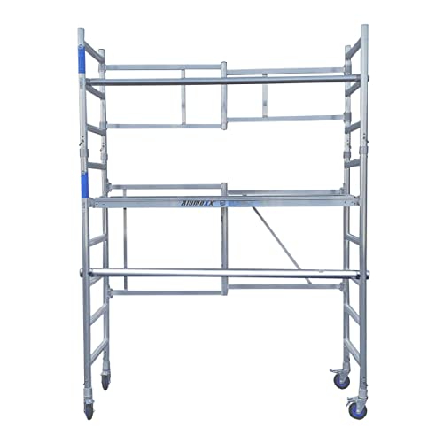 Andamio Plegable Aluminio altura 3,85 (Ampliable)