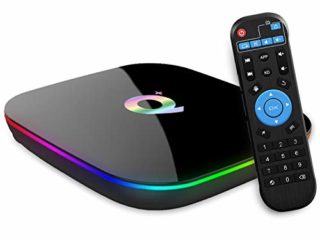 Android 9.0 TV Box, Q Plus Smart Android Box con Allwinner H6 Quad-Core 64 bit Arm Corter-A53 CPU 4 GB RAM 32 GB di RAM Mali T720 GPU supporta 4K 6K Risoluzione 2.4GHz WiFi 100M LAN Enternet