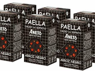Aneto 100% Natural - Caldo para Arroz Negro - caja de 6 unidades