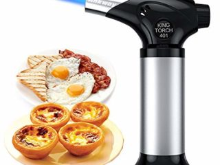 Ankway Soplete de Cocina Recargable, soplete Gas butano Profesional antorcha de Cocina, soplete Cocina butano para cocinar Alimentos y Creme brulée, panadería y BBQ-butano no Incluido