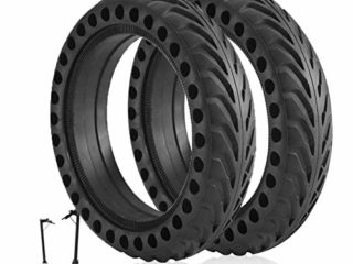 ANSENI® Ruedas Macizas para Patinete Electrico,Rueda 8.5Pulgadas,Neumáticos de Reemplazo,Rueda Repuesto Antipinchazo Compatible con Xiaomi Scooter Electrico M365/M365 Pro/1S/Pro 2/Essential/Cecotec