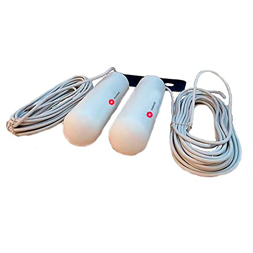 Antena yagi 46dbi 4G Conector SMA Blanca 10 Metros Alta Potencia. Mejora y estabiliza señal. Largo Alcance. Tecnologia 4G MiMO. Compatible LTE, 3G, WiFi, gsm, y Otras Bandas (10 metros)