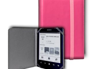ANVAL Funda para EBOOK Sony PRS T2 Color Rosa