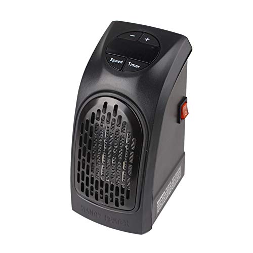 Aolongjs Calefactor portátil Calentador eléctrico de Pared Mini Ventilador Calentador de Escritorio Muro de Escritorio Handy Handy Staking Estufa Radiador Máquina calentadora