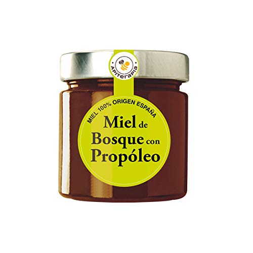 Apiterapia - Miel de Bosque con Propóleo - Miel Origen España - 300 g
