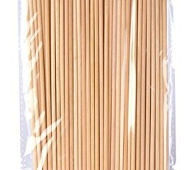APLI - Bolsa palo redondo madera pincho 200 x 3 mm, 50 uds
