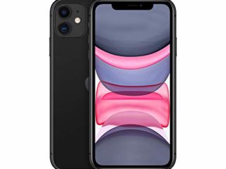 Apple iPhone 11 (64 GB) - Negro (Incluye Earpods, Adaptador de Corriente)