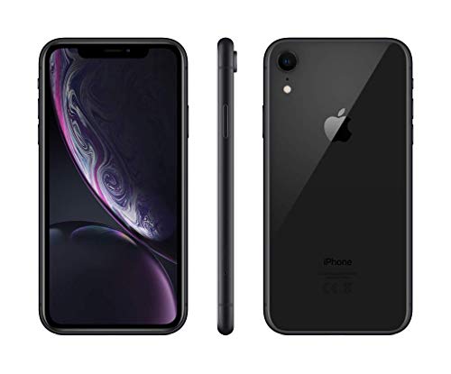 Apple iPhone XR, 128GB, Negro (Reacondicionado)