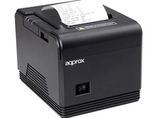 Approx APPPOS80AM - Impresora Térmica de Tickets, 200 mm/s, Papel 80 mm, Corte Automático y Manual, Negro
