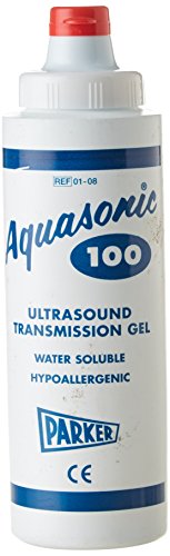 Aquasonic 100 – Gel conductor de ultrasonidos (250 ml) (1 botella)