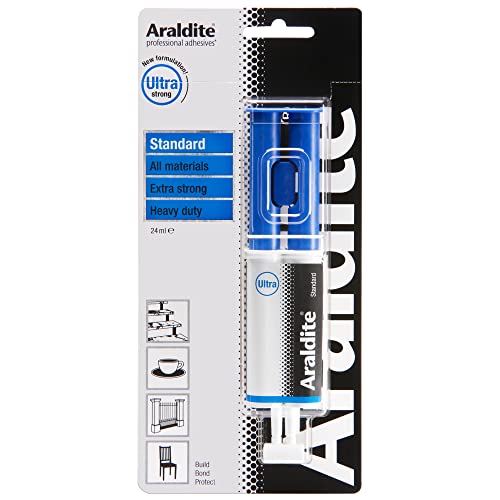 Araldite ARA-400003 - Pegamento de dos componentes (tamaño: 24ml)