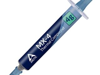 ARCTIC MX-4 (4 g) - Premium Performance Pasta Térmica para todos los procesadores (CPU, GPU - PC, PS4, XBOX), muy alta conductividad térmica, larga durabilidad, aplicación segura, no conductora