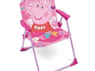 ARDITEX PP14445 Silla Plegable con Brazos de 38x32x53cm de EONE-Peppa Pig