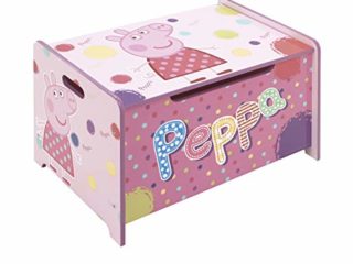 ARDITEX PP8378 Banco Juguetero de Madera de 62.5x40x37cm de EONE-Peppa Pig